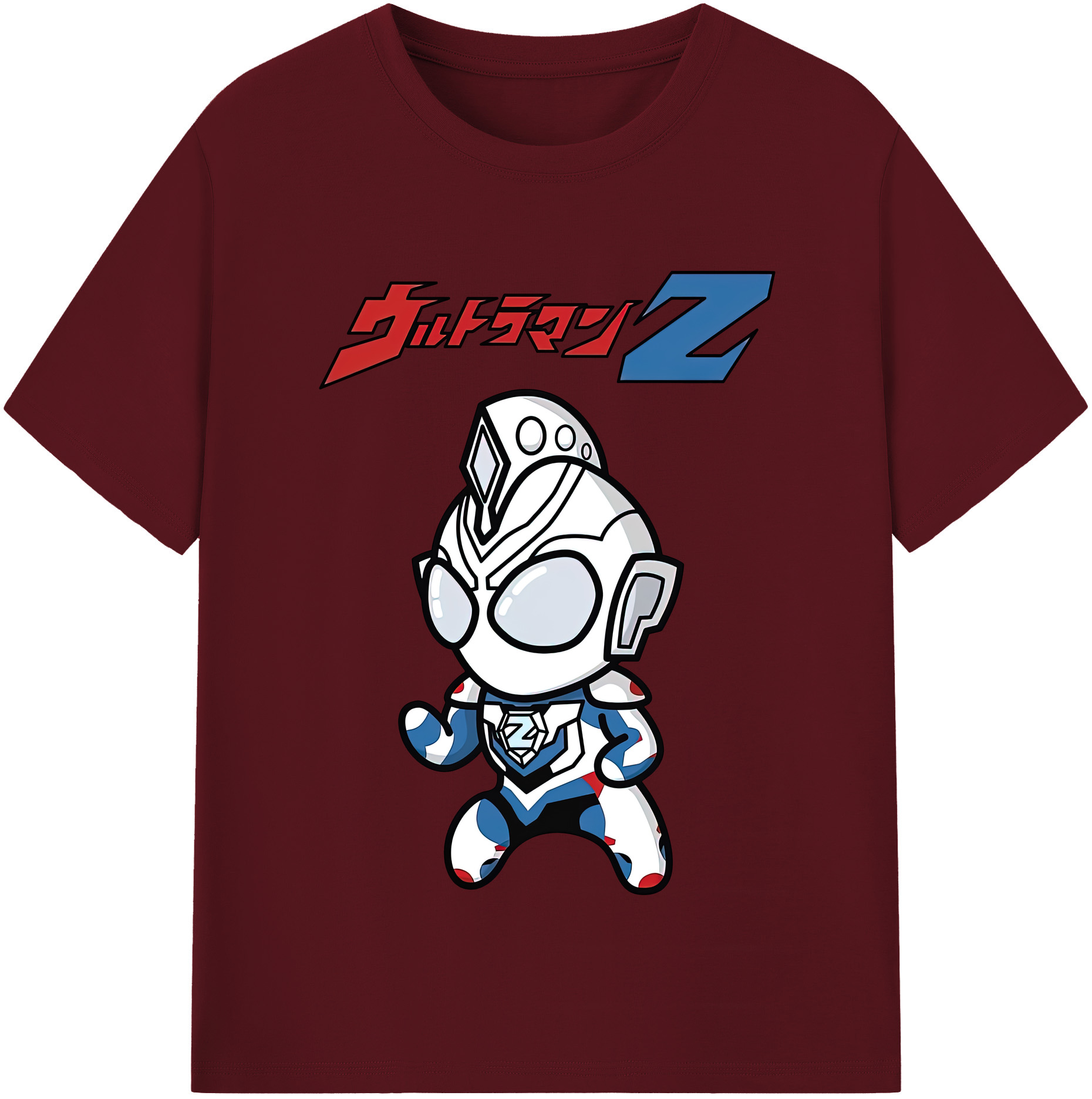 （画像用） ウルトラマン Ultraman 綿100％半袖Tシャツ（フロントプリント）